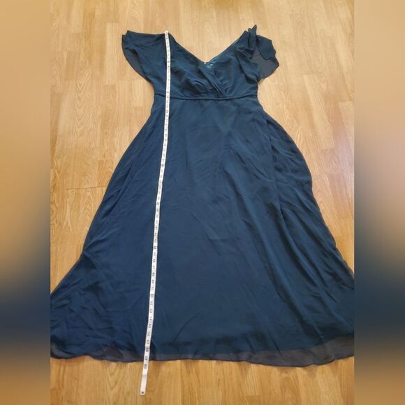 ✨ CITY CHIC ✨ Sweet Wishes Maxi Dress - [Size 16, Teal] - Picture 11 of 14